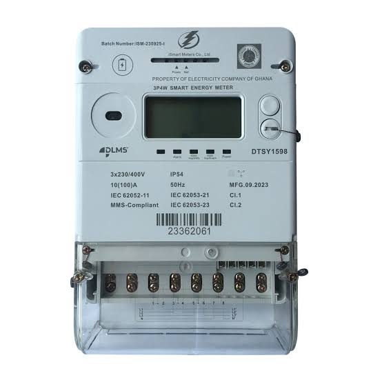 Three-phase smart energy meter for utility deployment