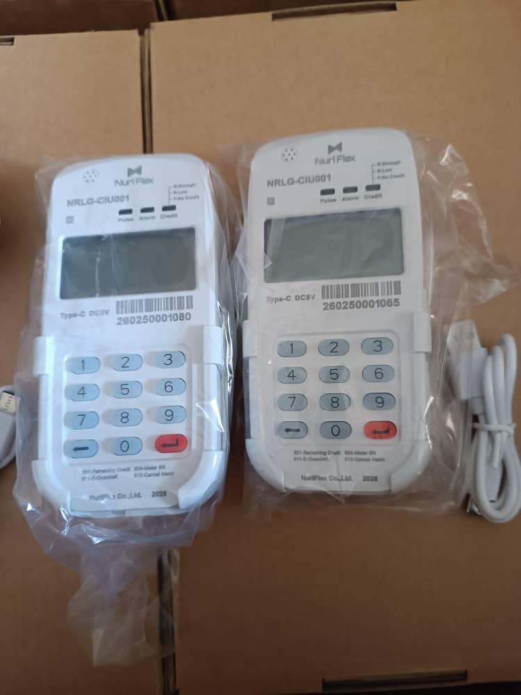 Customer interface unit for prepayment metering